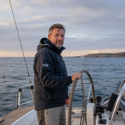 Jeroen Brink aan boord